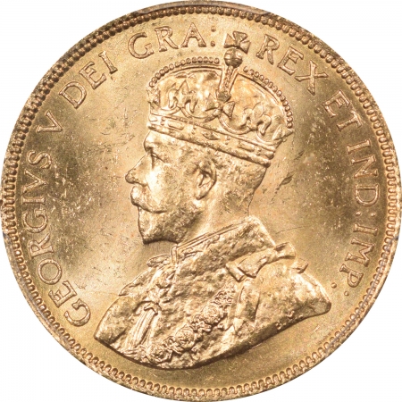 New Certified Coins 1914 $10 CANADIAN GOLD, CANADA GOLD RESERVE – PCGS MS-63