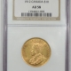New Certified Coins 1914 $5 CANADIAN GOLD RESERVE – PCGS MS-63