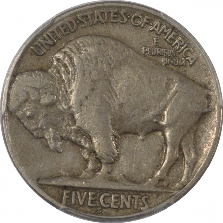 New Certified Coins 1926-S BUFFALO NICKEL – PCGS VF-35, PREMIUM QUALITY! LOOKS XF!
