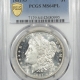 New Certified Coins 1886-S MORGAN DOLLAR – PCGS MS-63 PREMIUM QUALITY! LOOKS MS-64PL!