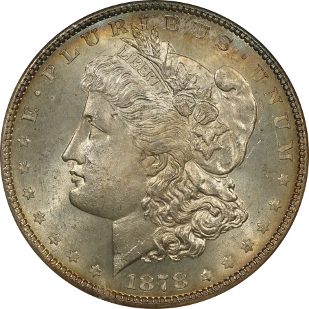 New Certified Coins 1878 8TF MORGAN DOLLAR – NGC MS-64 PREMIUM QUALITY++ FATTY!