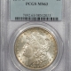New Certified Coins 1880 MORGAN DOLLAR – PCGS MS-62