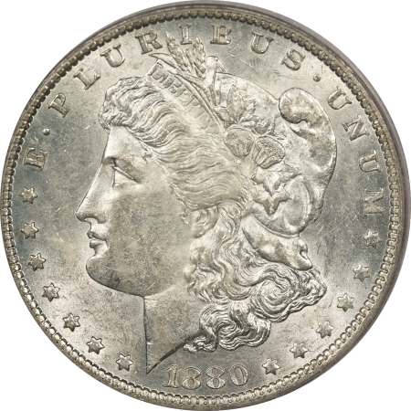 New Certified Coins 1880-O MORGAN DOLLAR – PCGS AU-55 PREMIUM QUALITY! LOOKS BRILLIANT UNCIRCULATED!