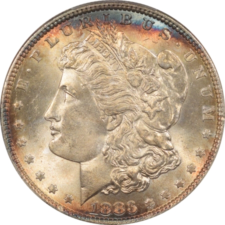 New Certified Coins 1883 MORGAN DOLLAR PCGS MS-66, PRETTY & PQ!