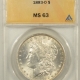 New Certified Coins 1881-S MORGAN DOLLAR – PCGS MS-66, FLASHY & PRETTY!