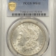 New Certified Coins 1886-S MORGAN DOLLAR – PCGS MS-63PL, PREMIUM QUALITY! LOOKS MS-64! OGH!
