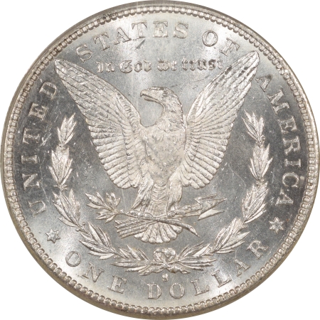 New Certified Coins 1886-S MORGAN DOLLAR – PCGS MS-63PL, PREMIUM QUALITY! LOOKS MS-64! OGH!