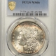New Certified Coins 1885 MORGAN DOLLAR NGC BRILLIANT UNCIRCULATED, FLAG HOLDER