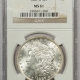 New Certified Coins 1887 MORGAN DOLLAR – PCGS MS-64 SUPER PREMIUM QUALITY! OLD GREEN HOLDER!