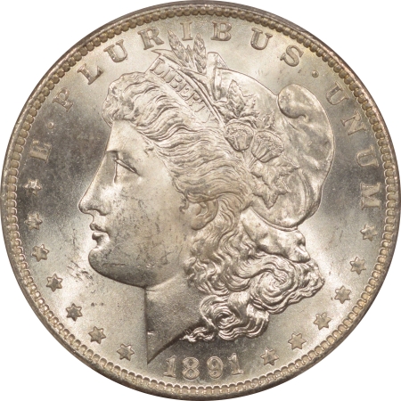 New Certified Coins 1891-S MORGAN DOLLAR – PCGS MS-65