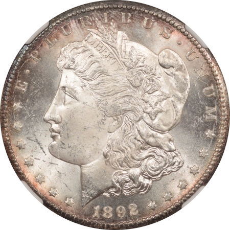 New Certified Coins 1892-CC MORGAN DOLLAR – NGC MS-63