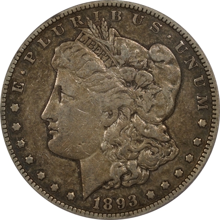 New Certified Coins 1893-CC MORGAN DOLLAR PCGS VF-30 CAC, ORIGINAL & PQ! FINAL CARSON CITY!