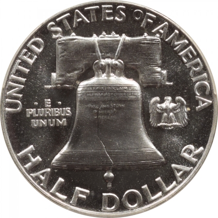 New Certified Coins 1955 PROOF FRANKLIN HALF DOLLAR – PCGS PR-68