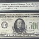 Small Federal Reserve Notes 1934 $1000 FRN, MINNEAPOLIS, FR-2211-I, MULE, PMG EF-45, LOW # & SCARCE DISTRICT
