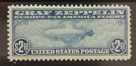 U.S. Stamps C-13 TO C-15 GRAF ZEPPELIN SET, VF, MOG, NH, CATALOG VALUE $1,415! FRESH SET!