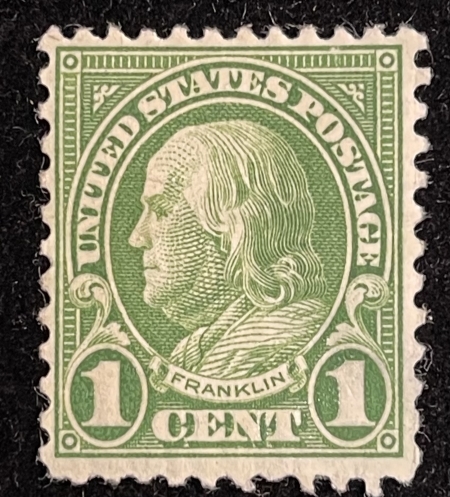 U.S. Stamps SCOTT #578 – PERF 11×10 19 3/4 x 22 1/4! MOG! VF APPEARANCE! CATALOG VALUE $75