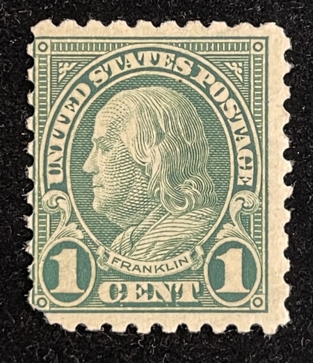 U.S. Stamps SCOTT #578 – PERF 11×10 19 3/4 x 22 1/4! MOG! PERFS ON LEFT, CATALOG VALUE $75!
