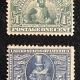 U.S. Stamps SCOTT #314 1c GREEN IMPERF RIGHT MARGIN PAIR, MOG, VF, NH, CAT $60