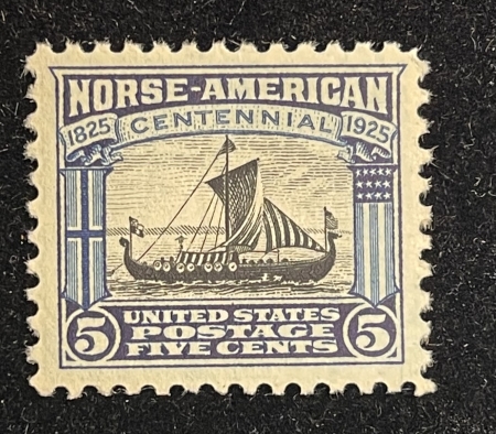U.S. Stamps SCOTT #621 5c DARK BLUE/BLACK, MOG NH, VF+ & VIRTUALLY SUPERB, PO FRESH! CAT $19