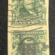 U.S. Stamps SCOTT #373 2c CARMINE, IMPERF LINE PAIR, MOG, FRESH COLOR, CAT $42.50 (W/O LINE)