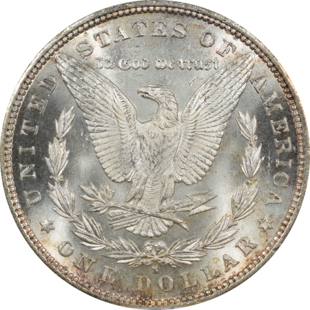 Coin World/Numismatic News Featured Coins 1880-S MORGAN DOLLAR, 1880/9, VAM-11, ANACS MS-66, OWH, SUPER LUSTROUS & PQ!