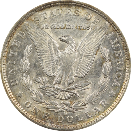 Morgan Dollars 1882-O/S MORGAN DOLLAR, RECESSED STRONG O/S, VAM-4, TOP 100, ANACS MS-60, OWH-PQ