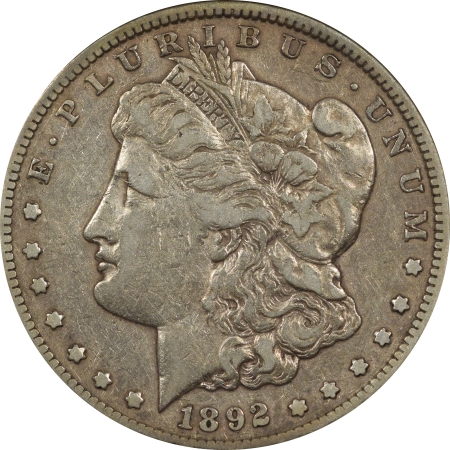 Morgan Dollars 1892-CC MORGAN DOLLAR, ANACS EF-40, NICE ORIGINAL CIRCULATED EXAMPLE, OWH!