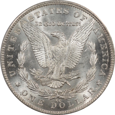 Morgan Dollars KEY 1893-CC MORGAN DOLLAR, PCGS MS-61, LUSTROUS WHITE & FULLY STRUCK-ATTRACTIVE!