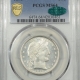 New Certified Coins 1861 LIBERTY SEATED HALF DOLLAR – PCGS AU-53, CIVIL WAR DATE!