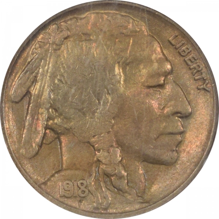 New Certified Coins 1918-S BUFFALO NICKEL – NGC MS-62 TOUGH!