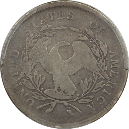 New Certified Coins 1795 FLOWING HAIR DOLLAR – 3 LEAVES – PCGS VG-8 PERFECT, GREAT LOOK!