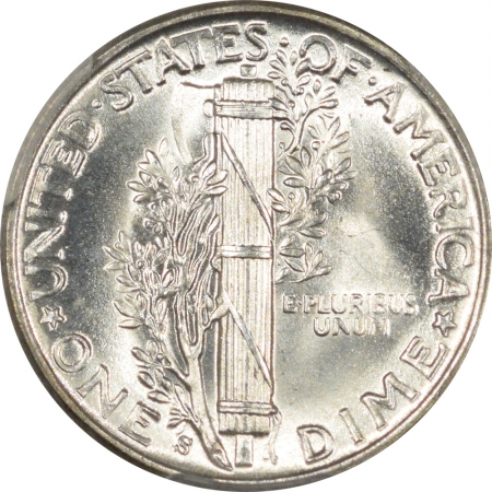 New Certified Coins 1944-S MERCURY DIME – PCGS MS-66 FB PREMIUM QUALITY!