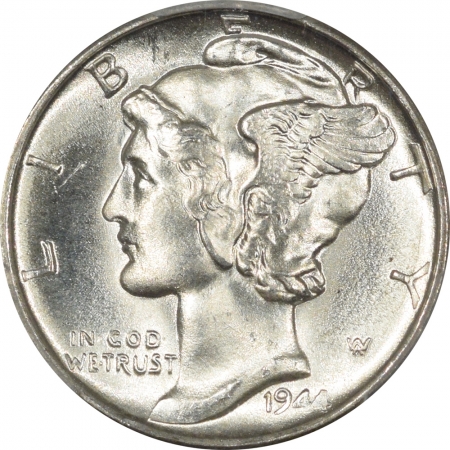 New Certified Coins 1944-S MERCURY DIME – PCGS MS-66 FB NICE LOOK!