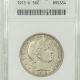New Certified Coins 1913 BARBER HALF DOLLAR – ANACS VG-8 SCARCE DATE!