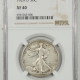 New Certified Coins 1929-S WALKING LIBERTY HALF DOLLAR – ANACS EF-45 OLD WHITE HOLDER!