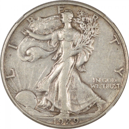 New Certified Coins 1929-D WALKING LIBERTY HALF DOLLAR – NGC XF-40