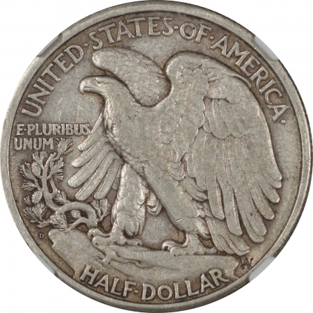 New Certified Coins 1929-D WALKING LIBERTY HALF DOLLAR – NGC XF-40