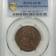 New Certified Coins 1818 LARGE CENT PCGS MS-63 BN