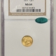 New Certified Coins 1927 $2.50 INDIAN GOLD NGC MS-63, LUSTROUS & PQ!