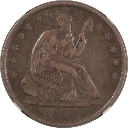 New Certified Coins 1856-O LIBERTY SEATED HALF DOLLAR NGC VF-30, SMOOTH ORIGINAL