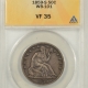 New Certified Coins 1859-O LIBERTY SEATED HALF DOLLAR NGC XF-40