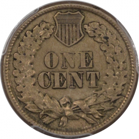 New Certified Coins 1860 INDIAN CENT PCGS AU-50