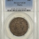 New Certified Coins 1867-S LIBERTY SEATED HALF DOLLAR – PCGS VF-35, PLEASING ORIGINAL