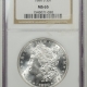 New Certified Coins 1880-CC MORGAN DOLLAR NGC MS-63, BLAST WHITE & FLASHY!