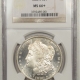 New Certified Coins 1889-S MORGAN DOLLAR PCGS MS-63, FRESH & PLEASING