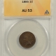New Certified Coins 1857 FLYING EAGLE CENT – PCGS AU-58
