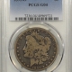 New Certified Coins 1889-S MORGAN DOLLAR PCGS MS-63, FRESH & PLEASING