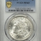 New Certified Coins 1901 MORGAN DOLLAR NGC AU-55, WHITE & FLASHY
