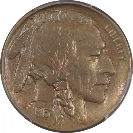 New Certified Coins 1913-S TY 1 BUFFALO NICKEL PCGS AU-58, PRETTY!