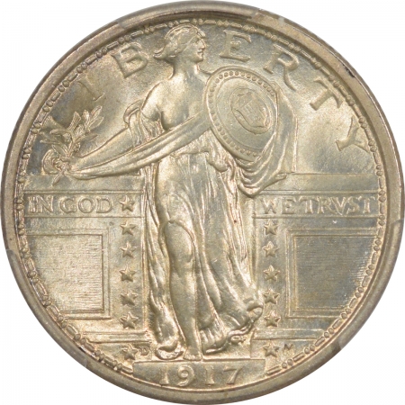 New Certified Coins 1917-D STANDING LIBERTY QUARTER – TY I – PCGS MS-65 FH